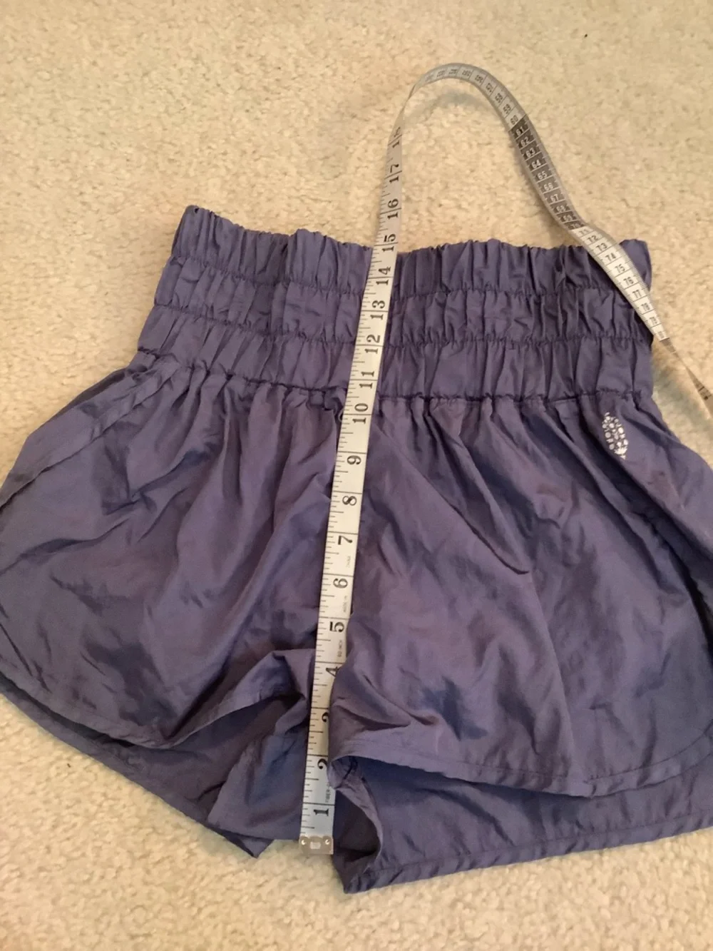 Free People Movement The Way Home Run Shorts Purple Medium Yoga Athletic Boho - Picture 8 of 9